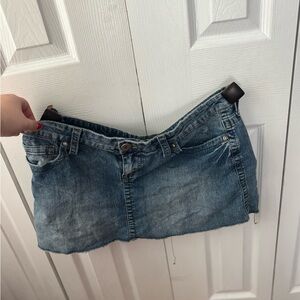 Y2K Denim Mini Skirt